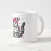 Grande Tasse christmas tree killer cat (Devant droit)