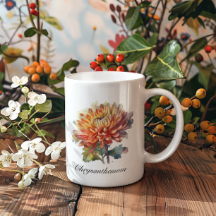 Grande Tasse Chrysanthème de la récolte d'or, sur mesure