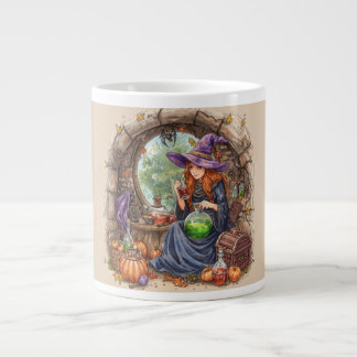 Grande Tasse Chuchotements de Magie, Belle Sorcière et Sa Potio
