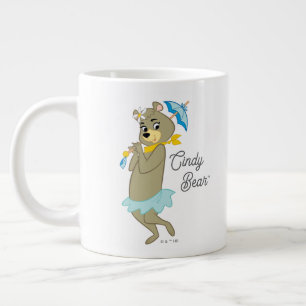 Grande Tasse Cindy Bear tenant le parasol
