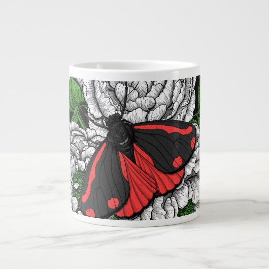 Grande Tasse Cinnabar moth (Devant)