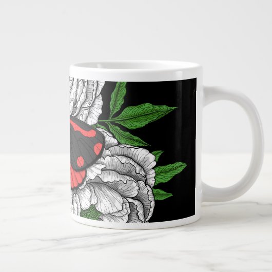 Grande Tasse Cinnabar moth (Droite)