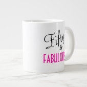 Grande Tasse Cinquante et FABULEUX ! 50e anniversaire commémora (Devant droit)