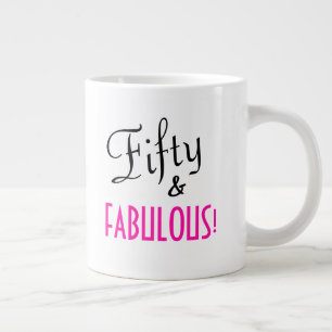 Grande Tasse Cinquante et FABULEUX ! 50e anniversaire commémora