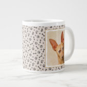 Grande Tasse Cirneco dell’Etna Peinture - Cute Original Chien A (Devant droit)