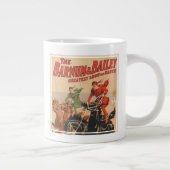 Grande Tasse Cirque Avec Des Hommes À Cheval. (Droite)