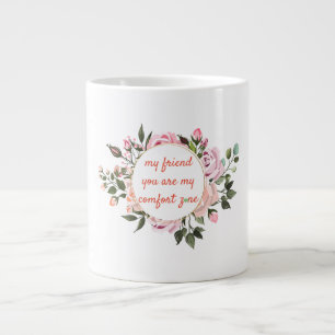 Grande Tasse Citation d'amitié de mon ami Couronne