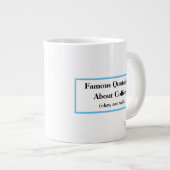 Grande Tasse Citation de café Napoléon (Devant droit)