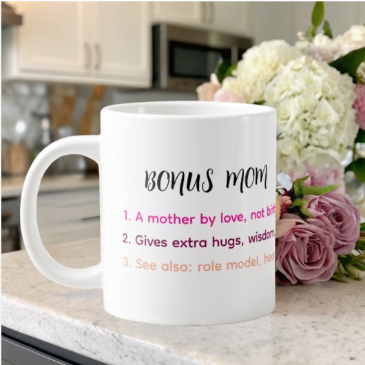 Grande Tasse Citation de définition de maman bonus