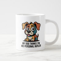 Citation de dessin animé drôle de chien Butler
