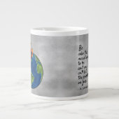 Grande Tasse Citation de la plus célèbre Sainte Catherine de Si (Devant)