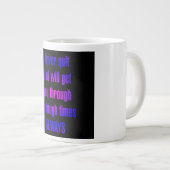 Grande Tasse Citation d'encouragement # 121 (Devant droit)