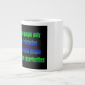 Grande Tasse Citation d'encouragement # 135 (Devant droit)