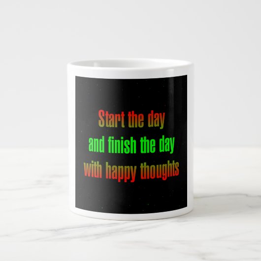 Grande Tasse Citation d'encouragement # 141 (Devant)