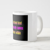 Grande Tasse Citation d'encouragement # 149 (Devant droit)