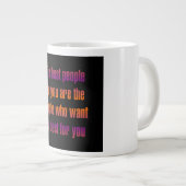 Grande Tasse Citation d'encouragement # 151 (Devant droit)