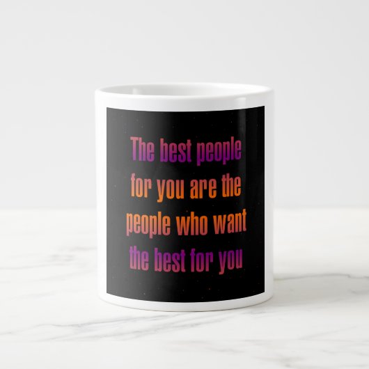 Grande Tasse Citation d'encouragement # 151 (Devant)
