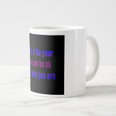 Grande Tasse Citation d'encouragement # 166 (Devant droit)