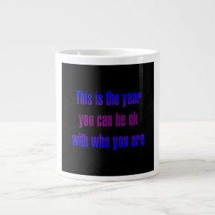 Grande Tasse Citation d'encouragement # 166