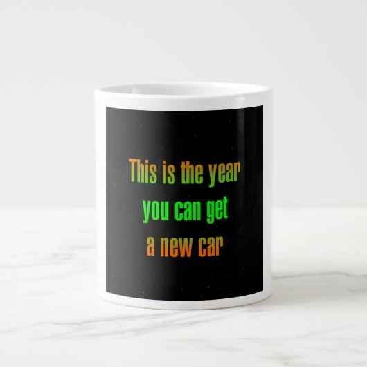 Grande Tasse Citation d'encouragement # 184 (Devant)