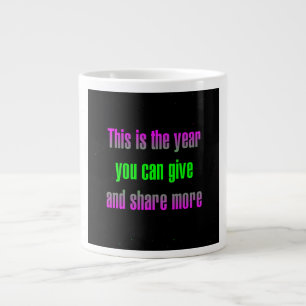 Grande Tasse Citation d'encouragement # 190