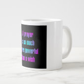 Grande Tasse Citation d'encouragement # 2 (Devant droit)