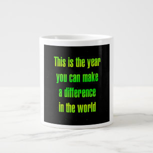 Grande Tasse Citation d'encouragement # 208