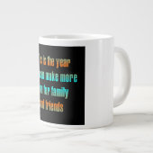 Grande Tasse Citation d'encouragement # 209 (Devant droit)