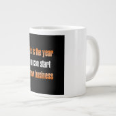 Grande Tasse Citation d'encouragement # 219 (Devant droit)