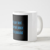 Grande Tasse Citation d'encouragement # 23 (Devant droit)