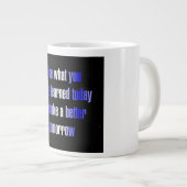 Grande Tasse Citation d'encouragement # 250 (Devant droit)