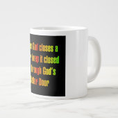 Grande Tasse Citation d'encouragement # 253 (Devant droit)