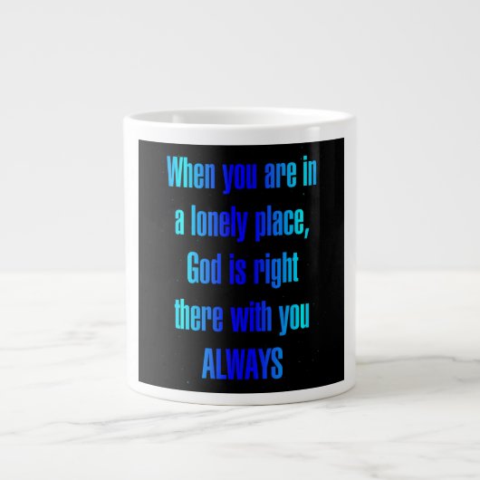 Grande Tasse Citation d'encouragement # 255 (Devant)