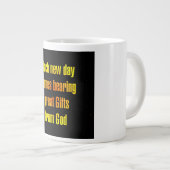 Grande Tasse Citation d'encouragement # 26 (Devant droit)