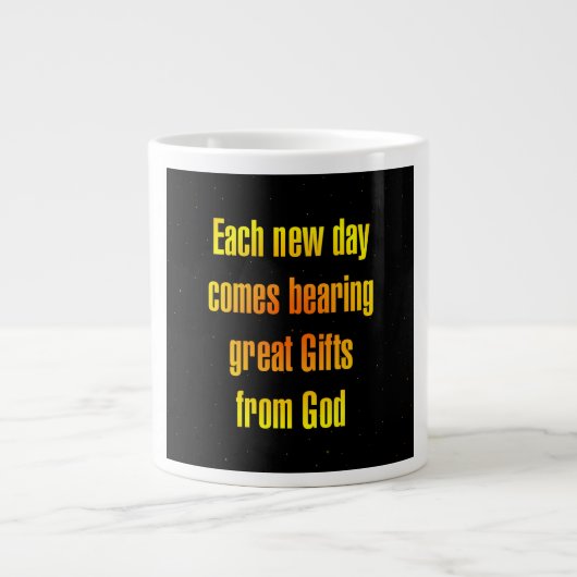 Grande Tasse Citation d'encouragement # 26 (Devant)
