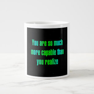 Grande Tasse Citation d'encouragement # 279