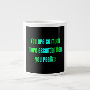 Grande Tasse Citation d'encouragement # 285