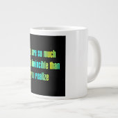 Grande Tasse Citation d'encouragement # 294 (Devant droit)