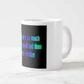Grande Tasse Citation d'encouragement # 304 (Devant droit)