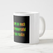 Grande Tasse Citation d'encouragement # 306 (Devant droit)