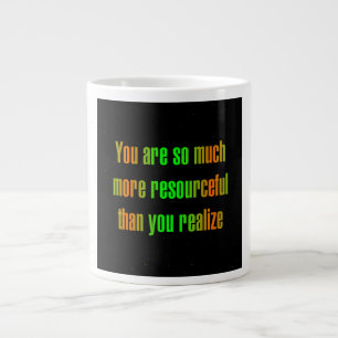 Grande Tasse Citation d'encouragement # 306