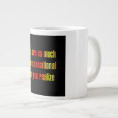 Grande Tasse Citation d'encouragement # 307 (Devant droit)