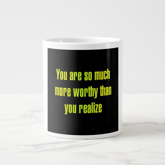 Grande Tasse Citation d'encouragement # 313 (Devant)