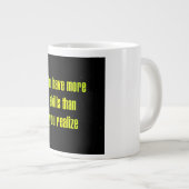 Grande Tasse Citation d'encouragement # 331 (Devant droit)