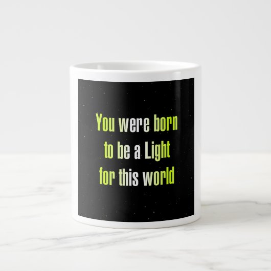 Grande Tasse Citation d'encouragement # 341 (Devant)