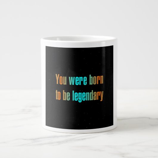 Grande Tasse Citation d'encouragement # 345 (Devant)