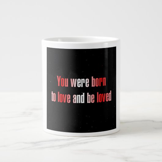 Grande Tasse Citation d'encouragement # 349 (Devant)