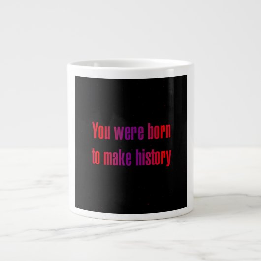 Grande Tasse Citation d'encouragement # 352 (Devant)