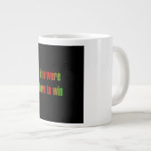 Grande Tasse Citation d'encouragement # 357 (Devant droit)