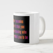 Grande Tasse Citation d'encouragement # 364 (Devant droit)